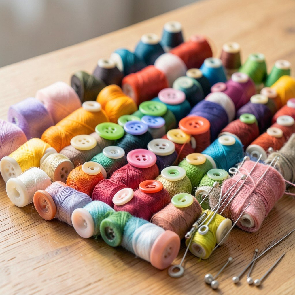 Haberdashery at Fabric & Habby World